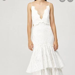 Acler x Free People Lacruise ivory dress